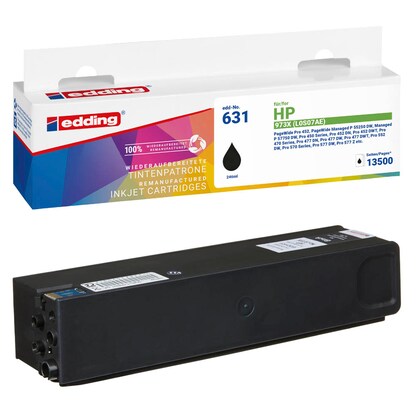 Artikelbild 19 für edding EDD-631 schwarz Druckerpatrone kompatibel zu HP 973X (L0S07AE), Artikelnummer 490462