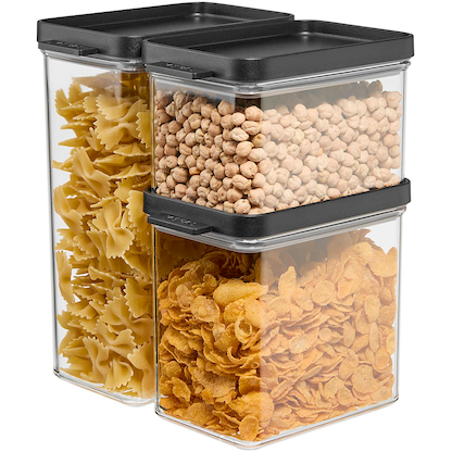 Artikelbild 10 für MEPAL Vorratsdosen-Set Omnia schwarz 0,7/1,1/2,0 l, 1 Set, Artikelnummer 434278