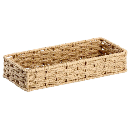 Artikelbild 3 für Zeller Schreibtisch-Organizer Papiergeflecht natur Papiergeflecht 11,0 x 24,0 x 4,5 cm, Artikelnummer 540217