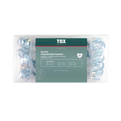 Artikelbild 6 für TOX Schlauchschellen-Sortiment BASIC 26-teilig, Artikelnummer 560189