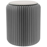 Artikelbild 1 für meet powered by PAPERFLOW Hocker Flexistool grau, Artikelnummer 732006