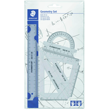 Artikelbild 1 für STAEDTLER Lineal-Set 569 PB transparent, Artikelnummer 272403