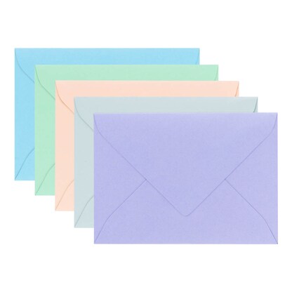 Artikelbild 2 für ÖKI Briefumschläge DIN B6 ohne Fenster farbsortiert nassklebend 10 St., Artikelnummer 511958