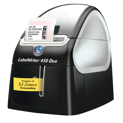 Artikelbild 2 für DYMO LabelWriter 450 Duo Etikettendrucker silber, schwarz, Artikelnummer 394296