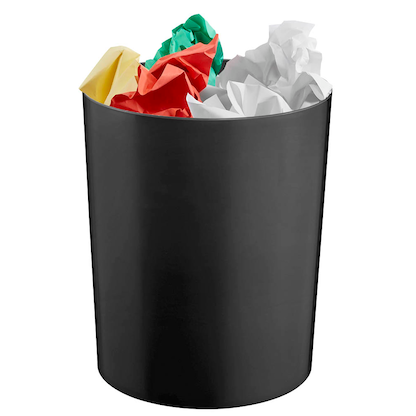 Artikelbild 18 für ZWINGO Papierkorb 20,0 l schwarz, Artikelnummer 442792