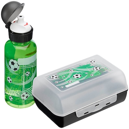 Artikelbild 4 für emsa Kinder Trinkflasche & Lunchbox Fußball transparent, 1 Set, Artikelnummer 171441