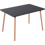 Artikelbild 1 für meet powered by PAPERFLOW PALOMBA Bistrotisch schwarz 120,0 x 80,0 x 75,0 cm, Artikelnummer 300717