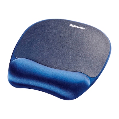 Artikelbild 3 für Fellowes Mousepad mit Handgelenkauflage Memory Foam dunkelblau, Artikelnummer 423178