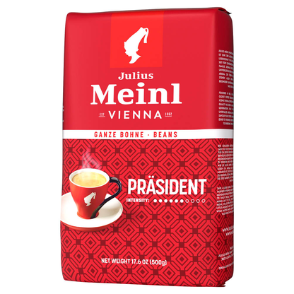 Artikelbild 3 für Julius Meinl Vienna Präsident Kaffeebohnen, Arabica- und Robustabohnen 500,0 g, Artikelnummer 706889
