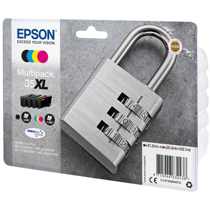 Artikelbild 2 für EPSON 35XL / T3596XL schwarz, cyan, magenta, gelb Druckerpatronen, 4er-Set, Artikelnummer 395069