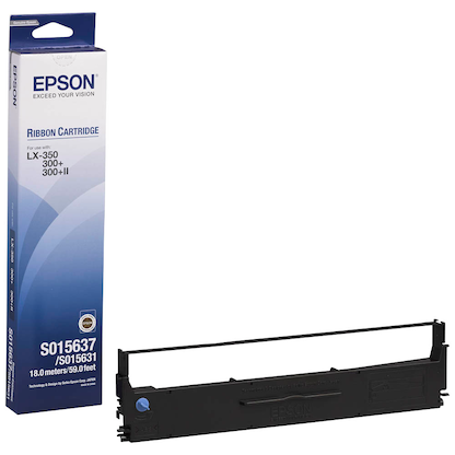 Artikelbild 8 für EPSON S015637 schwarz Farbband, 1 St., Artikelnummer 207514