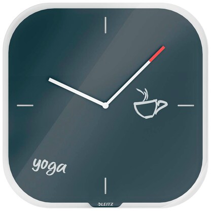 Artikelbild 2 für AKTION: LEITZ Wanduhr Cosy grau Sicherheitsglas 30,0 x 30,0 cm mit Prämie nach Registrierung, Artikelnummer 424372