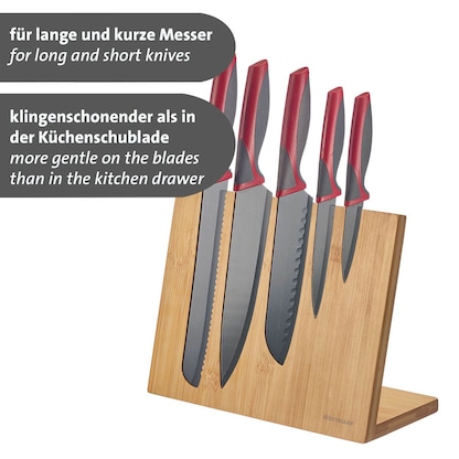Artikelbild 6 für WESTMARK Messerblock braun, 1 St., Artikelnummer 996744