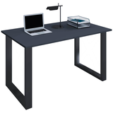 Artikelbild 1 für VCM my office Lona Schreibtisch anthrazit rechteckig, U-Fuß-Gestell schwarz 110,0 x 50,0 cm, Artikelnummer 268098