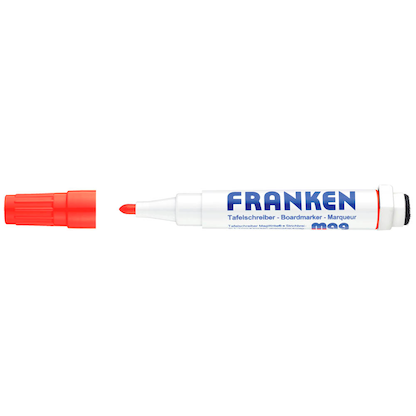 Artikelbild 2 für FRANKEN KombiMarker® Whiteboard-Marker rot 1,0 - 3,0 mm, 1 St., Artikelnummer 670608