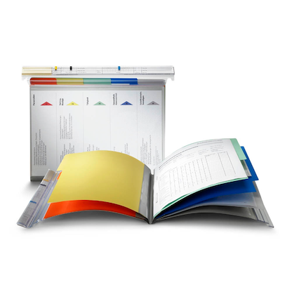 Artikelbild 3 für EICHNER Personalhefter Typ 2 Kunststoff grau 5 x kaufmännische Heftung, Artikelnummer 752816