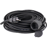 Artikelbild 1 für as-Schwabe Baustellen Verlängerungskabel 10,0 m schwarz, Artikelnummer 973582