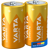Artikelbild 1 für 2 VARTA Batterien LONGLIFE Baby C 1,5 V, Artikelnummer 553582