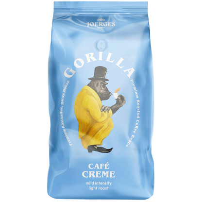 Artikelbild für GORILLA Café Creme Kaffeebohnen, Arabicabohnen mild, 1,0 kg, Artikelnummer 787261