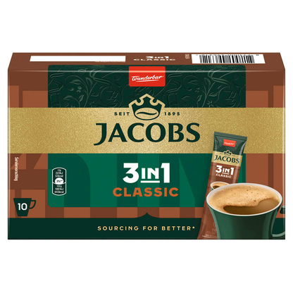 Artikelbild 11 für JACOBS 3in1 Classic Instantkaffee, 10 St., Artikelnummer 577068