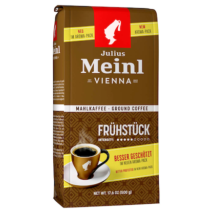 Artikelbild 7 für Julius Meinl Vienna Frühstück Kaffee, gemahlen, Arabica- und Robustabohnen 500,0 g, Artikelnummer 707028