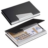 Artikelbild 1 für SIGEL Visitenkartenetui schwarz, für bis zu 20 Visitenkarten, Artikelnummer 812818