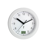 Artikelbild 1 für TFA® Funkwanduhr 60.3501 weiß silber Aluminium, Ø 17,0 cm, Artikelnummer 914883