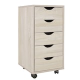 Artikelbild 1 für WOHNLING Rollcontainer sonoma-eiche 5 Auszüge 33,0 x 38,0 x 64,0 cm, Artikelnummer 540441