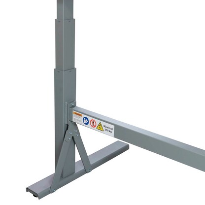 Artikelbild 5 für ADB Werkbank staubgrau 70,0 - 117,0 x 20,0 x 75,0 cm, Artikelnummer 204721