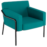 Artikelbild 1 für medso powered by PAPERFLOW Sessel MEDSO L blau schwarz Stoff, 1 St., Artikelnummer 522587