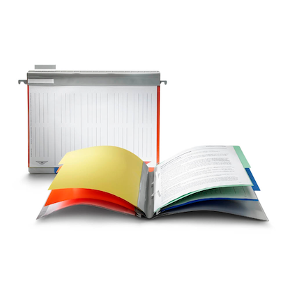 Artikelbild für EICHNER Personalhefter Typ 3 Kunststoff grau 5 x kaufmännische Heftung, Artikelnummer 752998