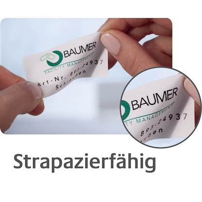 Artikelbild 6 für 960 AVERY Zweckform Sicherheitsetiketten L6113-20 weiß 45,7 x 21,2 mm, Artikelnummer 896902