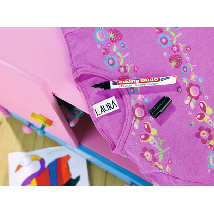 Artikelbild 2 für edding 8040 Textilmarker schwarz 1,0 mm, 1 St., Artikelnummer 863548