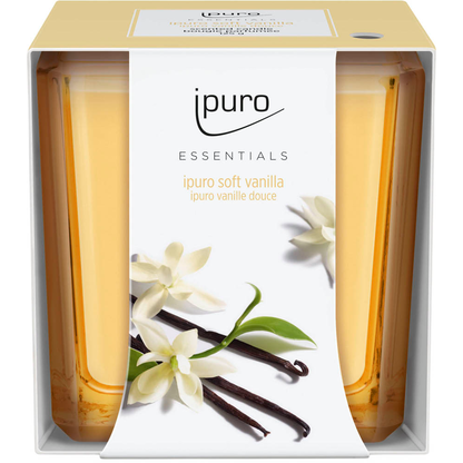 Artikelbild für ipuro Duftkerze Soft Vanilla gelb Vanilla, Artikelnummer 952723