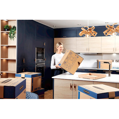 Artikelbild 12 für 5 Bankers Box Umzugskartons SmoothMove Prime 46,4 x 39,0 x 29,4 cm, Artikelnummer 538969