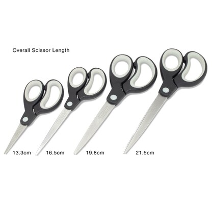 Artikelbild 2 für RAPESCO® Scheren-Set Soft Grip, 4 St., Artikelnummer 710329