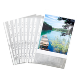 Artikelbild 1 für 100 DURABLE Prospekthüllen DIN A4 transparent genarbt 0,045 mm, Artikelnummer 238832