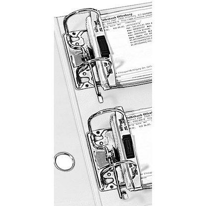 Artikelbild 4 für ELBA Doppelordner weiß Kunststoff 7,5 cm, Artikelnummer 184390