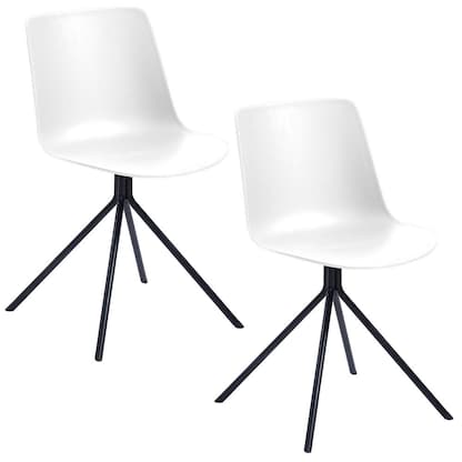 Artikelbild 3 für 2 meet powered by PAPERFLOW Schalenstühle DN CHDNSX2.01.13 weiß Kunststoff, Artikelnummer 139772