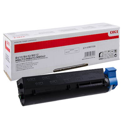 Artikelbild 21 für OKI 45807106 schwarz Toner, Artikelnummer 149839