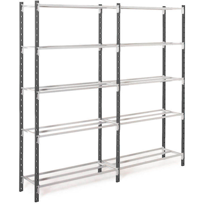 Artikelbild 4 für Manorga Weitspannregal AAZ2015605ND00014 lichtgrau, graphitgrau 150,0 x 60,0 x 200,0 cm, Artikelnummer 882763