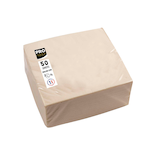 Artikelbild 1 für PROnappe Servietten creme 2-lagig 20,0 x 20,0 cm, 50 St., Artikelnummer 361263