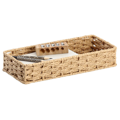 Artikelbild 18 für Zeller Schreibtisch-Organizer Papiergeflecht natur Papiergeflecht 11,0 x 24,0 x 4,5 cm, Artikelnummer 540217