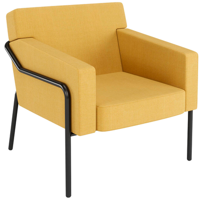 Artikelbild 14 für medso powered by PAPERFLOW Sessel MEDSO L gelb schwarz Stoff, 1 St., Artikelnummer 522849