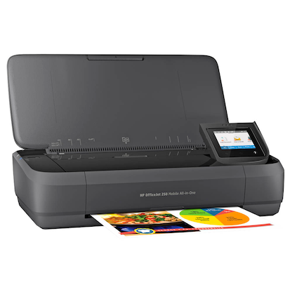 Artikelbild 6 für HP OfficeJet 250 Mobile All-in-One 3 in 1 Tintenstrahl-Multifunktionsdrucker schwarz, Artikelnummer 305019