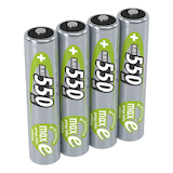 Artikelbild 1 für 4 ANSMANN Akkus maxE Micro AAA 550 mAh, Artikelnummer 890499
