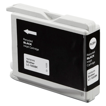 Artikelbild 3 für office discount schwarz Druckerpatrone kompatibel zu brother LC-1000BK, Artikelnummer 365897