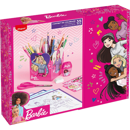 Artikelbild 2 für maped Barbie Malset farbsortiert, 1 Set, Artikelnummer 260527