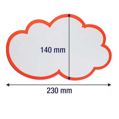 Artikelbild 3 für FRANKEN Moderationskarten weiß/rot 14,0 x 23,0 cm, 20 St., Artikelnummer 536603