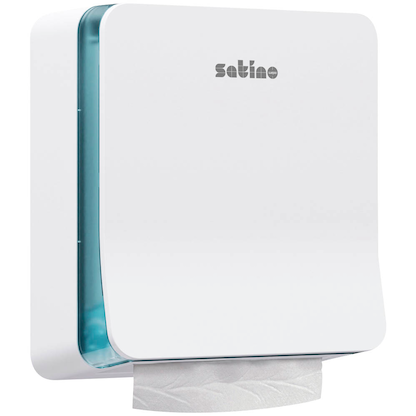 Artikelbild für Satino Papierhandtuchspender HYGINITY S PT3 System 333402 weiß Kunststoff, Artikelnummer 663148
